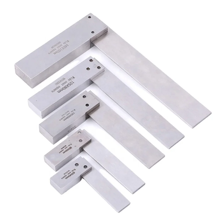 Квадратная стальная линейка машиниста точный квадратный прямоугольный измеритель деревообрабатывающий инструмент