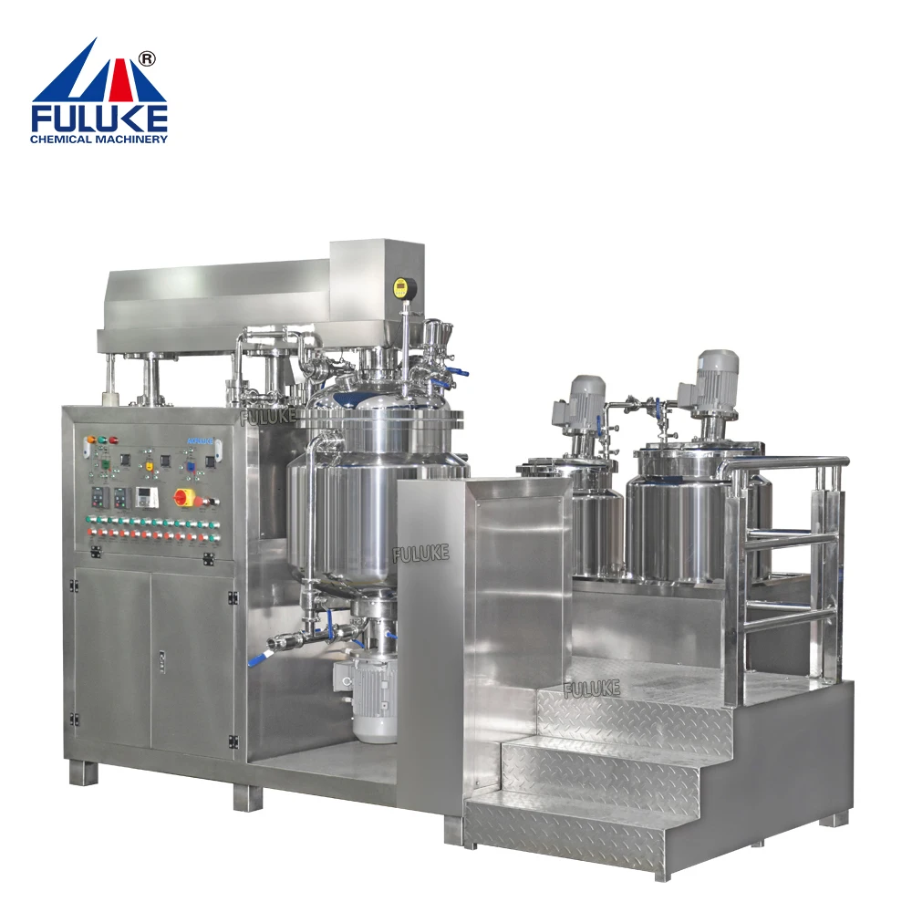 Pizza Saucemaking Machine Pissa Sauce Vacuum Emulsifying Mixer