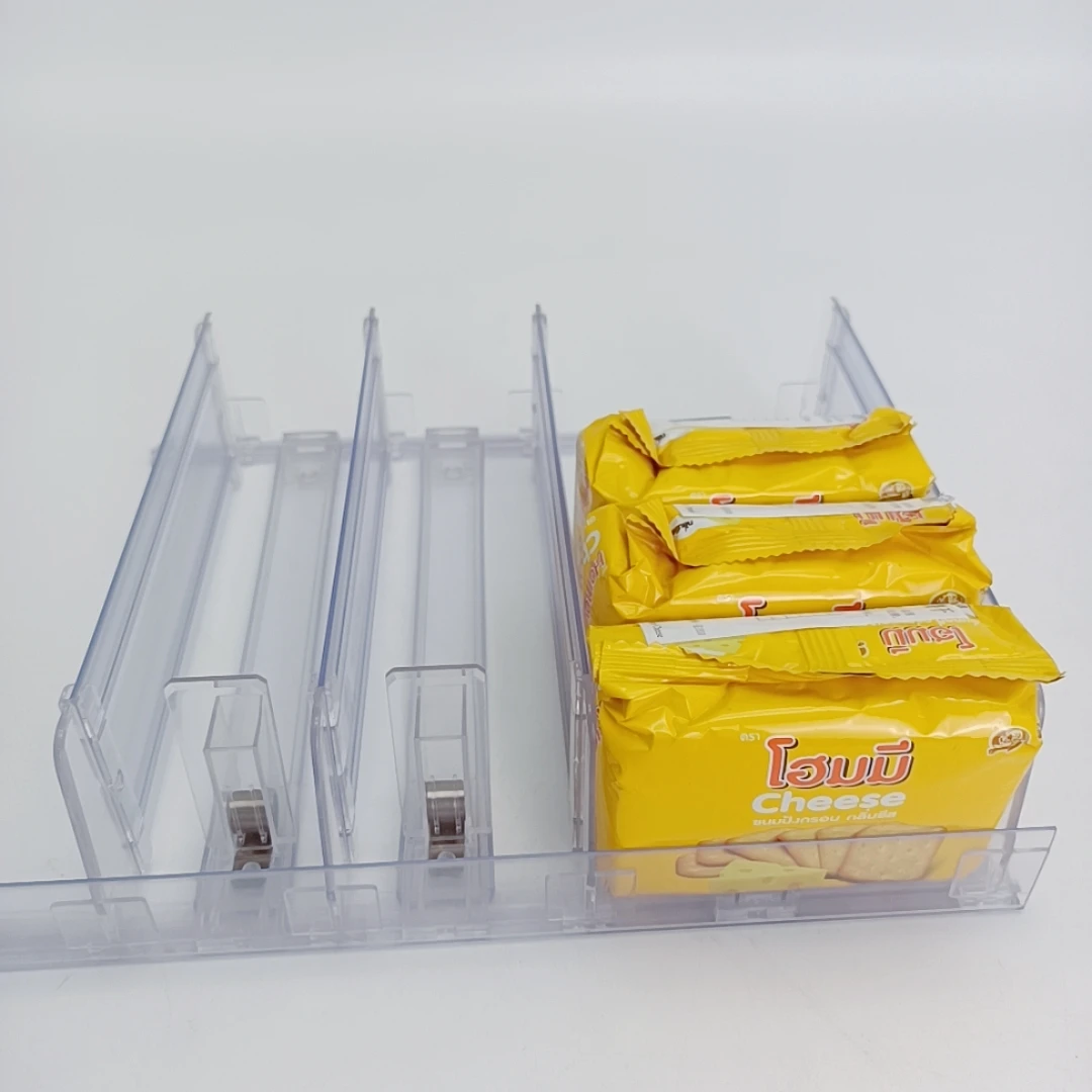 Spring Customised Tray with Shelf  Pos smoke shop display Units Product Shelf Pusher System