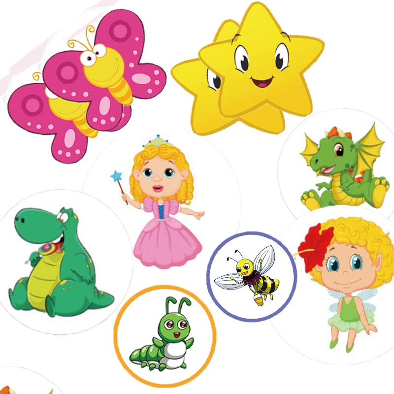 Toilet Color Changing Stickers Animals Potty Training Stickers