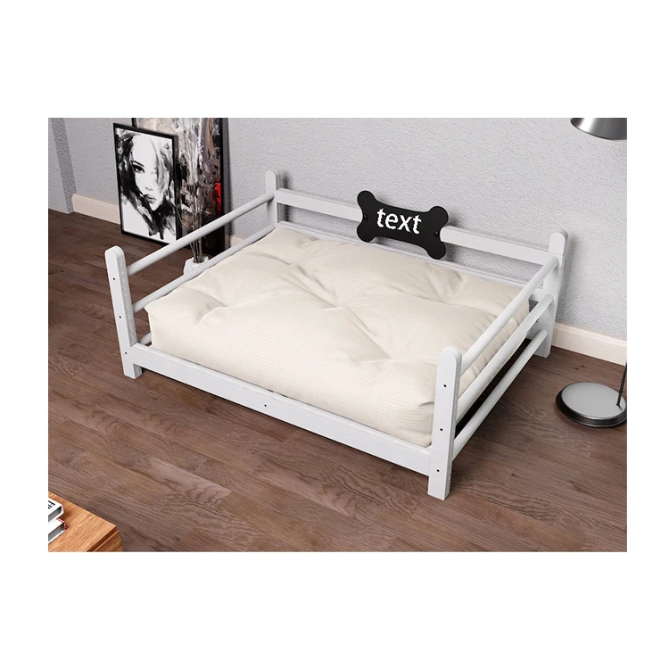 Wooden Pet Bed Wood Dog Bed Pet House Pet Furniture Dog Furniture