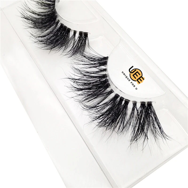 
China Supplier 20MM 25MM Clear Band 3D Mink Eyelashes Invisible Liner Premium Bionic Faux Mink Eyelashes CLEAR BAND 