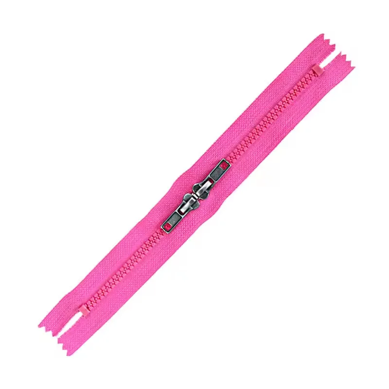 Daya wholesale of all kinds colored close end OEM length plastic ski zipper