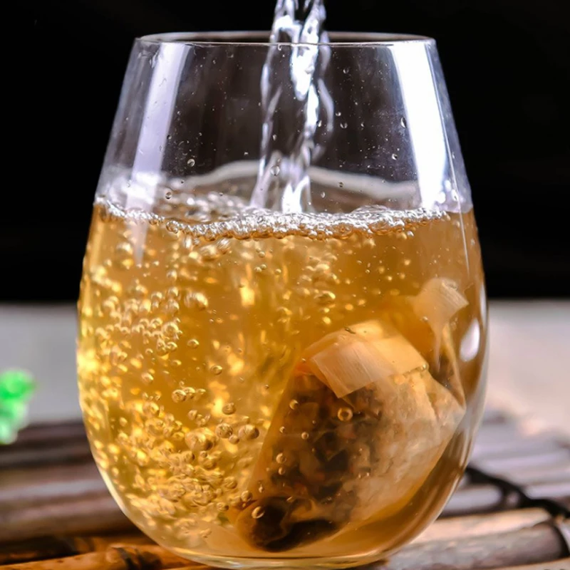 Wholesale Food Grade Drawstring Corn Fiber Tea Bag Empty