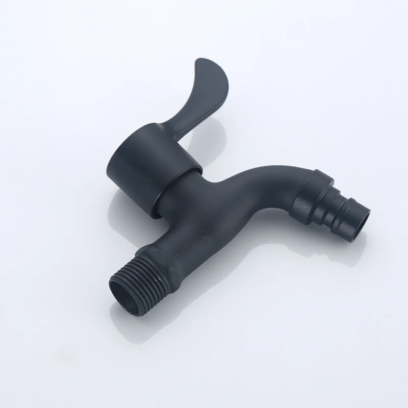 Classic best-selling black stainless steel 304 Body Water Tap Brass Cartridge With Iron Spindle