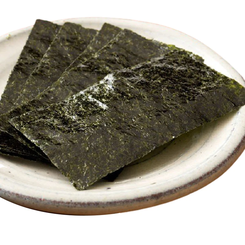 Japanese Food Supplier Seasoned Dried Yaki Sushi Nori 50 Sheets Roasted Seaweed In good Price
