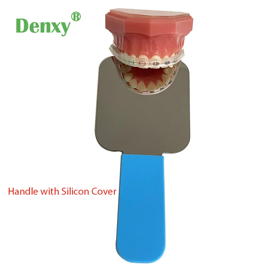 Denxy Quality Intraoral Photography Dental Mirror Handle Orthodontics Instruments Mouth Mirror Inspection Mirror For Clinics
