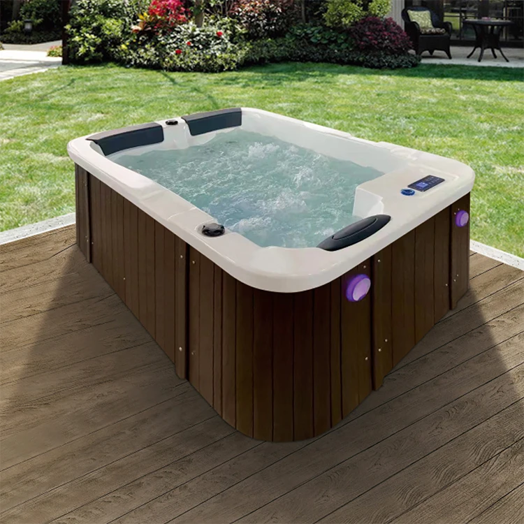 hot sale whirlpool massage acrylic bathtub whirlpool balboa spa for 5 people hot tub