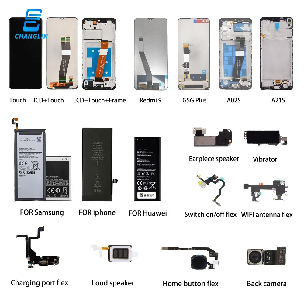 Ready Inventory for motorola g8 lcd display touch screen phone repair accessories moto tactil