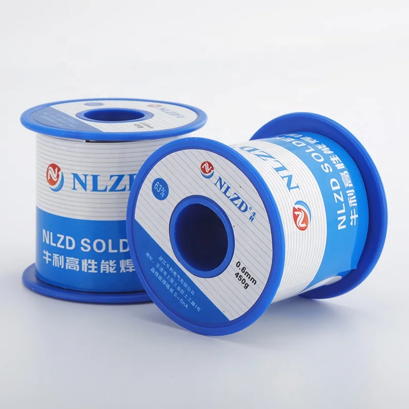 0.6/0.8/1/1.2/1.5/2.0mm 63/37 FLUX 2.0% 50g/100g Tin Lead Tin Wire Melt Rosin Core Solder Soldering Wire Roll