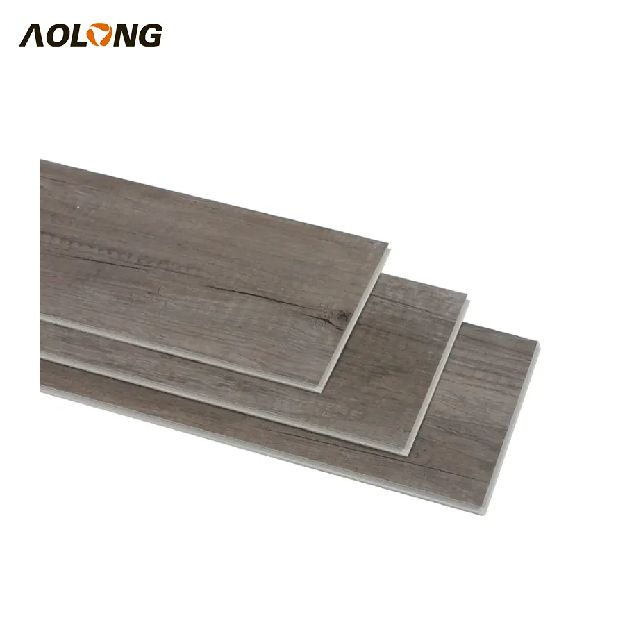 AOLONG Eir SPC Flooring Quartz Rigid Core Hybrid Wood Floor Tile Price 1220mm X 180mm Royal Spc Vinyl Flooring Supplier
