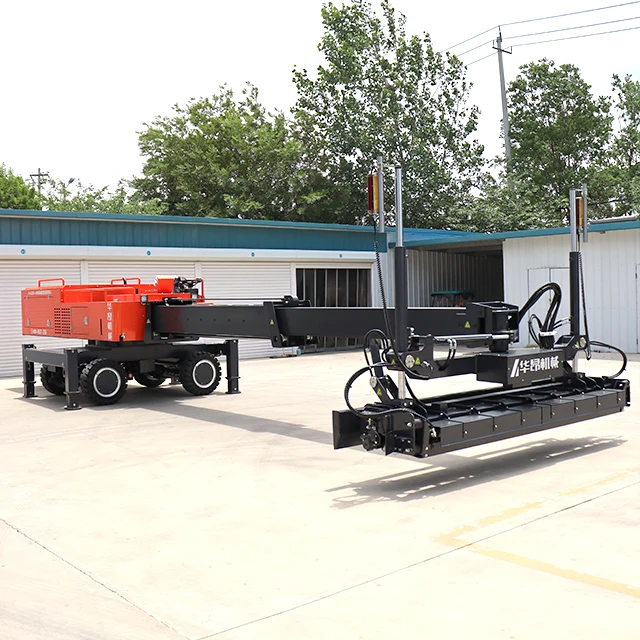 Vibrating Hydraulic  Automatic High Precision Concrete laser leveling screed machine