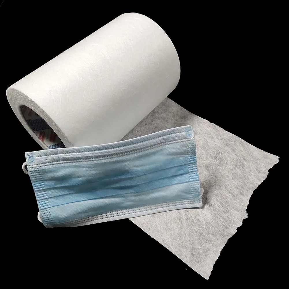 Нетканый материал для гигиенических салфеток детский фильтр подгузников горячий воздух хлопок нетканый 100% волокна больничный дышащий экологически чистый гигиенический