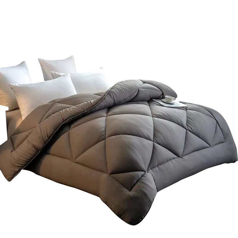 Wholesale fluffy king-size duvet comforter sets bedding filling goose down comforter