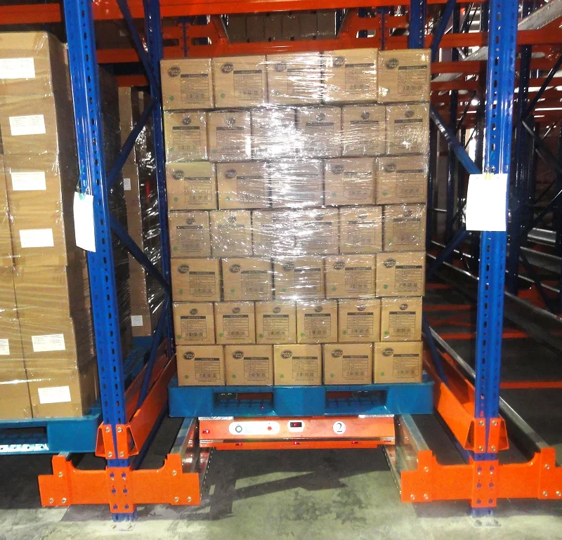 Good Price Heavy Duty Shuttle Racking System Industrial FIFO Pallet Shuttle Racking