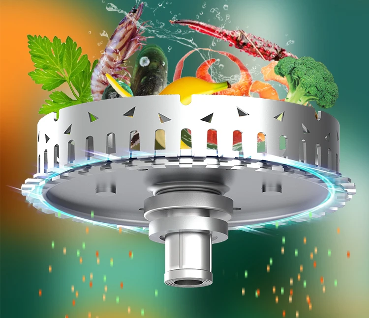 OEM ODM AC Motor Food Disposal Grinder Food Waste Disposer Built-In Air Switch Wholesale Food Waste Grinder