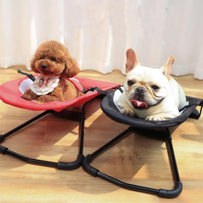 
Wholesale New Rocking Chair Dog Sleep Bed Mesh Breathable Dogs Rest Rocking Bed Chair 