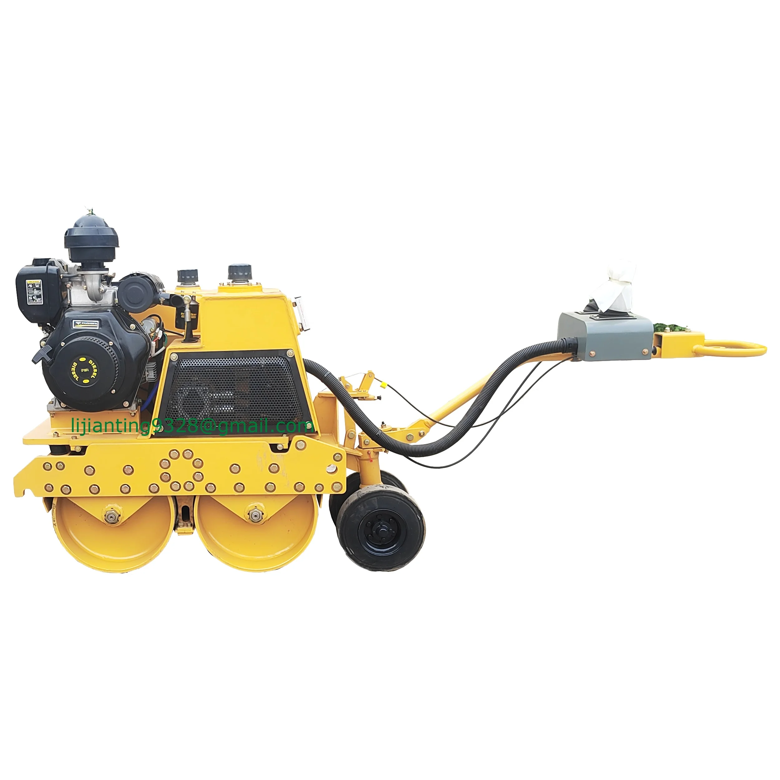 super promotions diesel engine  hydraulic mini road roller compactor double drum vibratory road rollers price