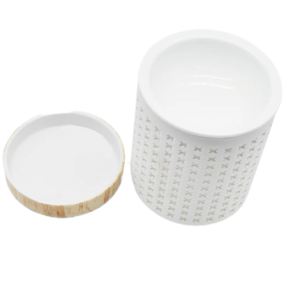 ceramic candle holder Ceramic Candle Oil Burner White fashion ceramic candle holders matte for  cheerful mood