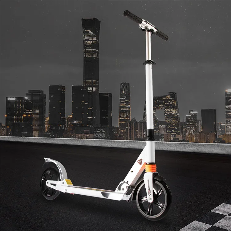 High Quality new model two big 200mm wheel fold up adult scooters
