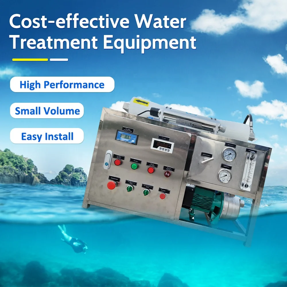 100LPH water desalination machines salt water to drinking water desalination plants for boat