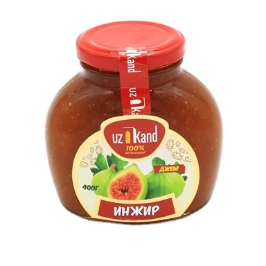 100% Natural Berries Ingredient 400g Glass Jar Seasonings & Condiments Sweet Fruit Confiture Fig Jam