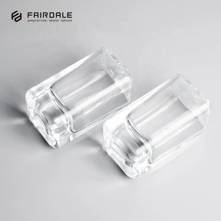 Competitive Price Wholesale Cosmetic Packaging Clear Empty Glass Perfume Bottle