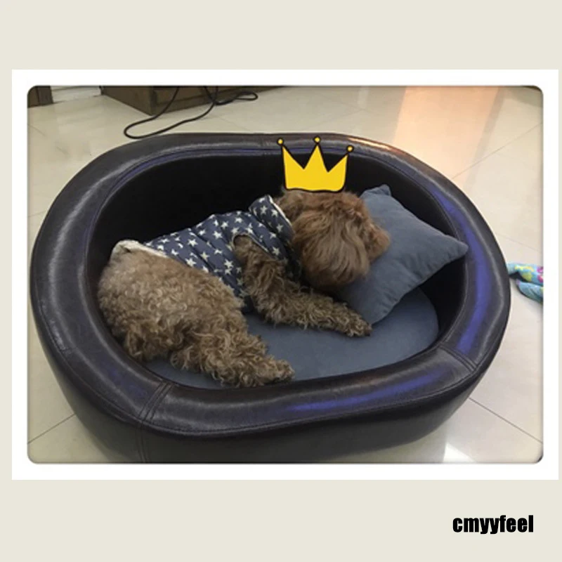 Removable and washable large dog bed wooden pet sofa for all seasons