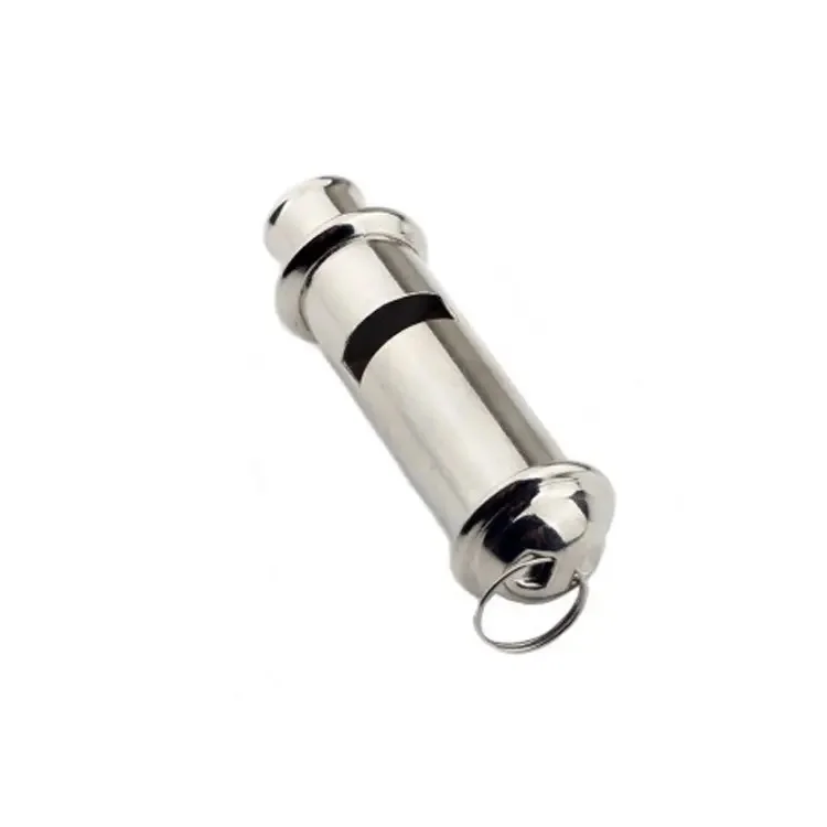 Good Quality Hanging Rope Stainless Whistle First Aid Iron Whistle
