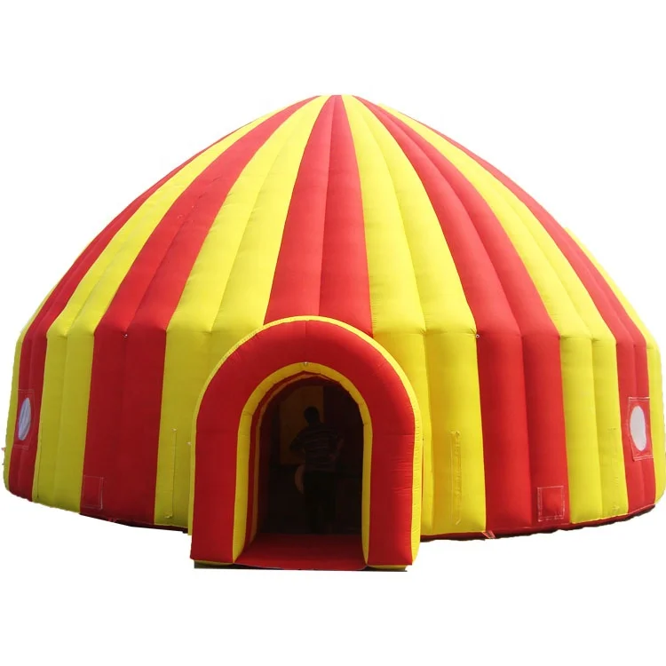 Portable inflatable circus dome tent for any traveling Circus