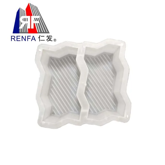 High quality plastic brick mold manufacturers scenic spot paving bricks colored brick mold Prefabricated clay block plastic mold