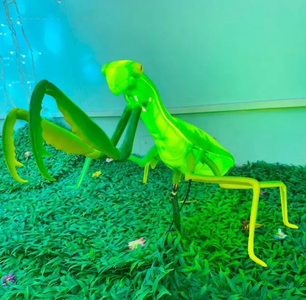 waterproof halloween christmas decoration 12v led giant mantis garden light home for midsummer