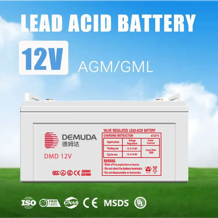 Tubular Machine Acid Lead Gel Solar Battery High Standard Customized 7AH 12AH 24AH 33AH 38AH 50AH 65HA 100AH 12v 120ah 150ah AGM