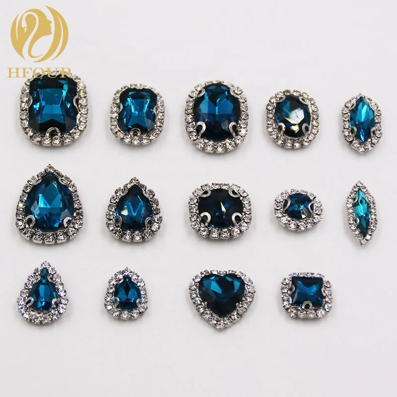 Mixed shape Fancy Stone Crystal Rhinestones For Jewelry Making