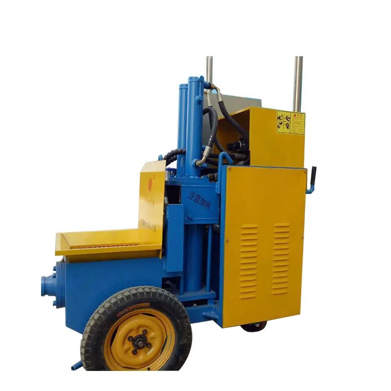 high efficiency Fine stone concrete conveying pump secondary constructional column pouring pump mortar grouting pump