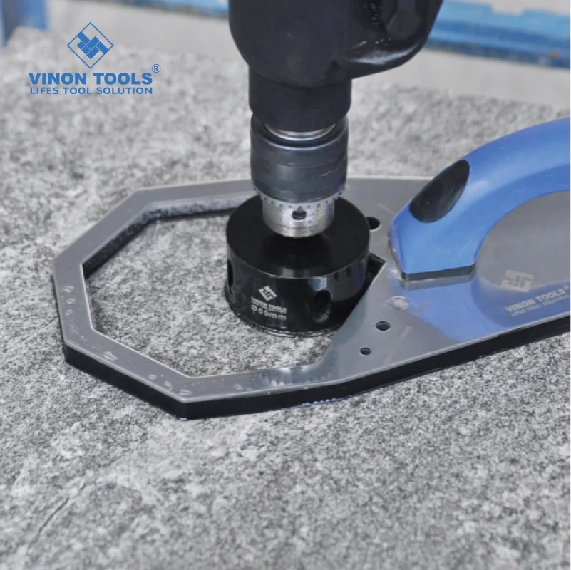 7PCS OF Dry Diamond drill bit kits, Brazed diamond core bit, Hexagon handle