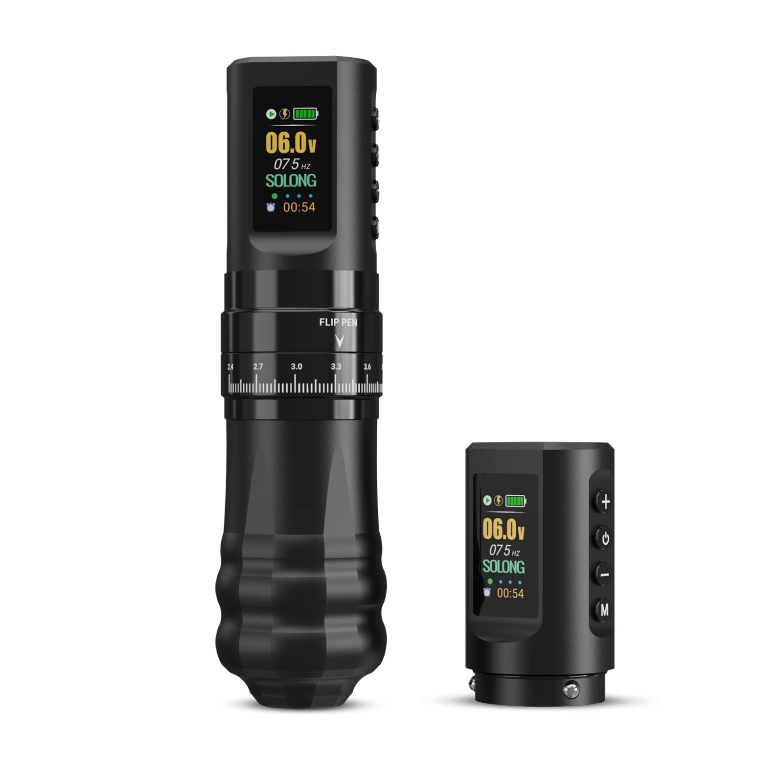 Hot sale Wireless Tattoo Machine Pen with Multi functional  Body Art 1800Mah Digital OLED Display Tattoo Machine