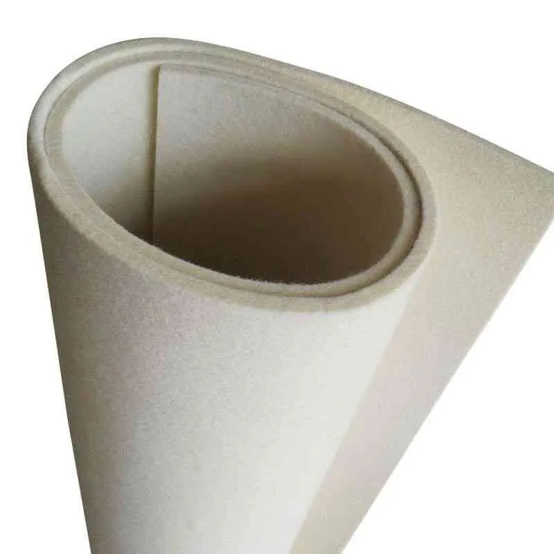 Hot sale Factory Produce 1 2 3 4 5 MM Thick White Pressed Soft Industrial Wool Felt