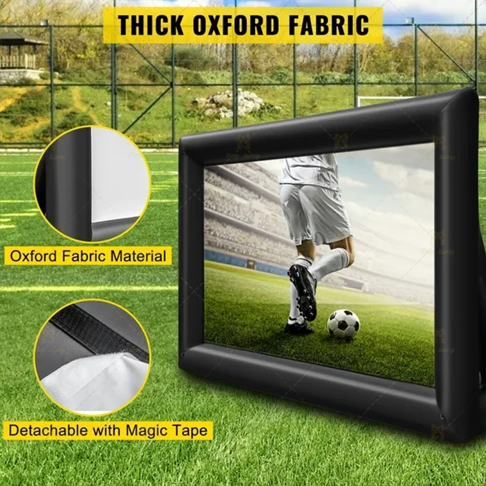 Inflatable Movie Screen Inflatable Outdoor Air Screen Premium Oxford Cloth Movie Projector Screen