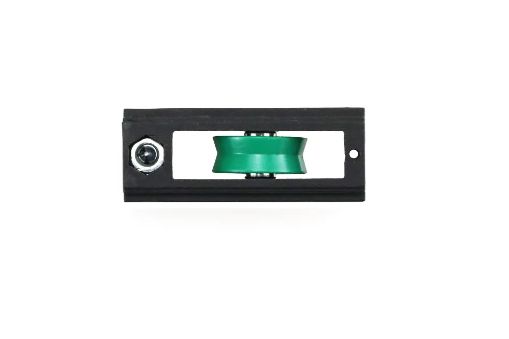 2023 New Arrival Green Color Nylon Aluminium Sliding Window Roller