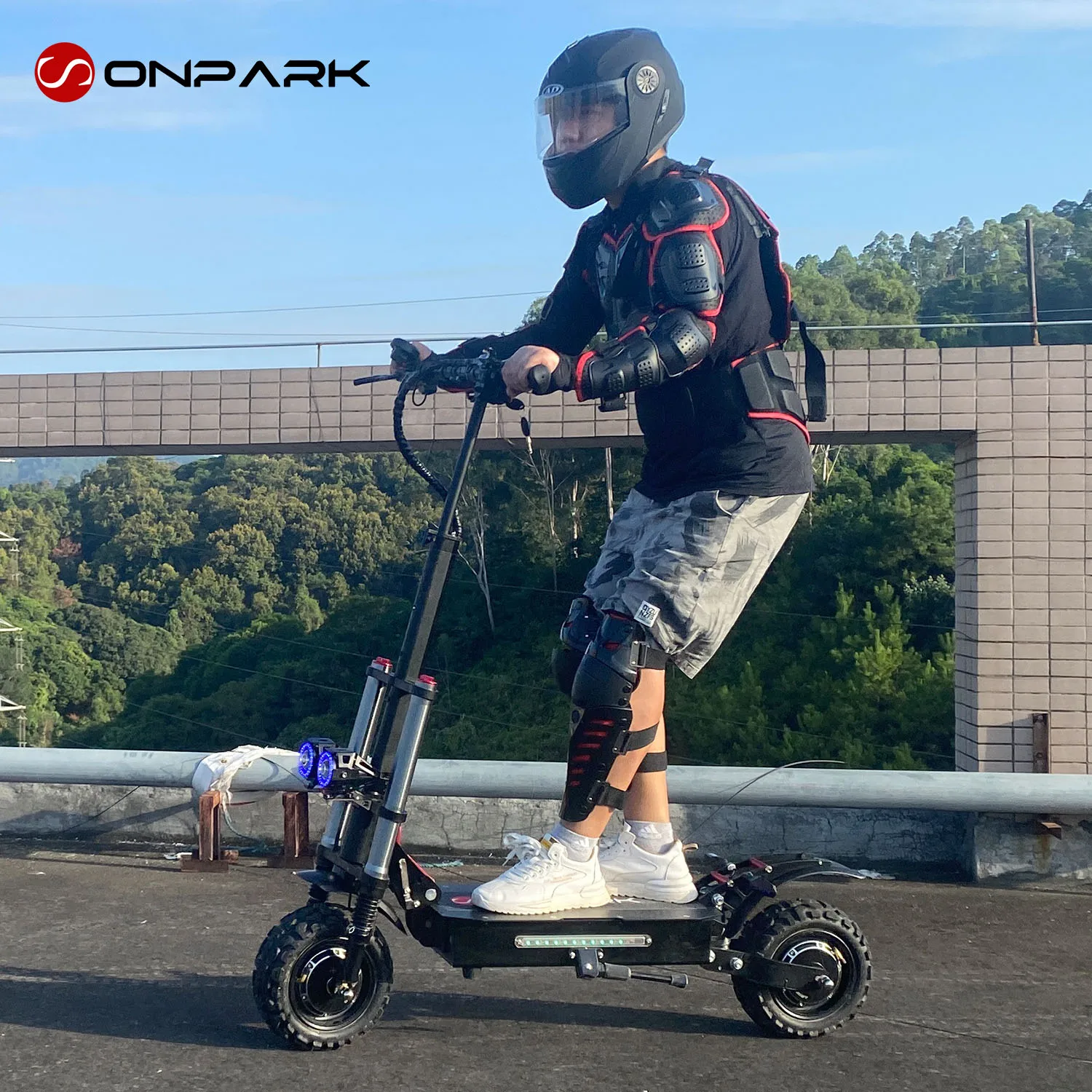 EU 60V 38Ah 6000W 5600w 80km h Dual Motor 11 Inch Electric OffRoad Adult E Scooter