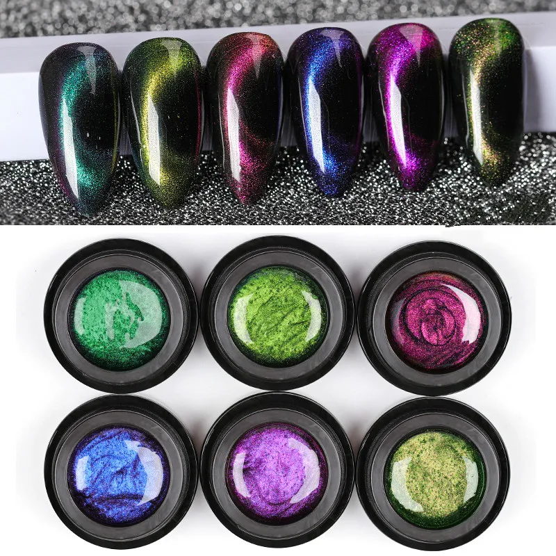 9D Super Galaxy Cat Eye Gel Long Lasting Chameleon Mirror Cat Eyes Gel Polish