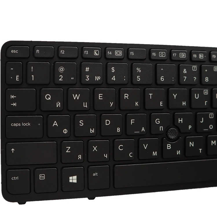 Оригинальная клавиатура для ноутбука HP Elitebook 840 G1 850 G2 русская с подсветкой