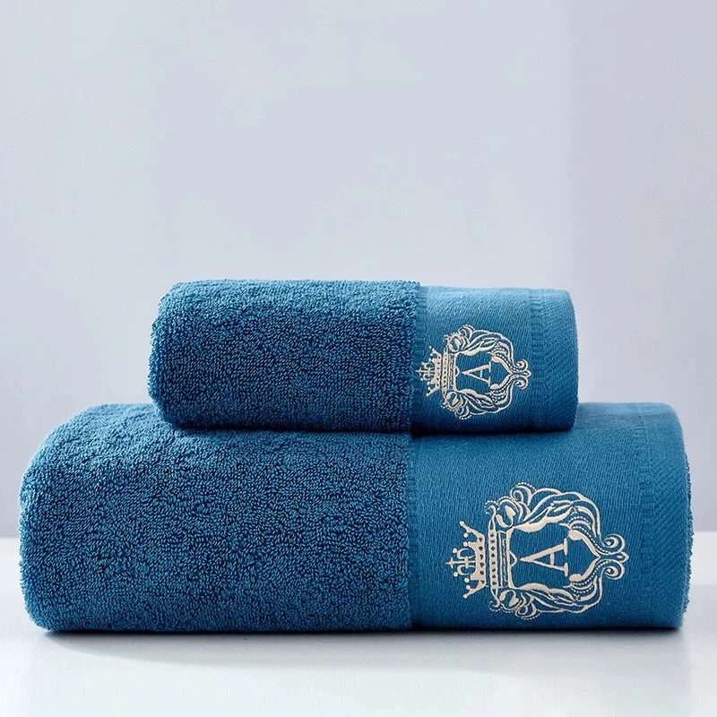 Hotel household towel cotton 100% cotton custom LOGO embroidery towels