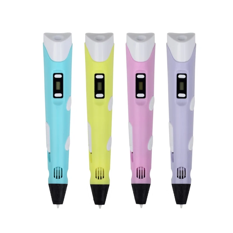 Factory Wholesale Drawing Printer 3D Pen With 1.75mm PLA Filament Refills Print Pen 3D Printing Pen