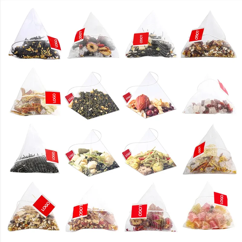 Healthy Herbal Extract Blend Tea Wholesale 100% organic natural herbal Pyramid Triangle Tea bags