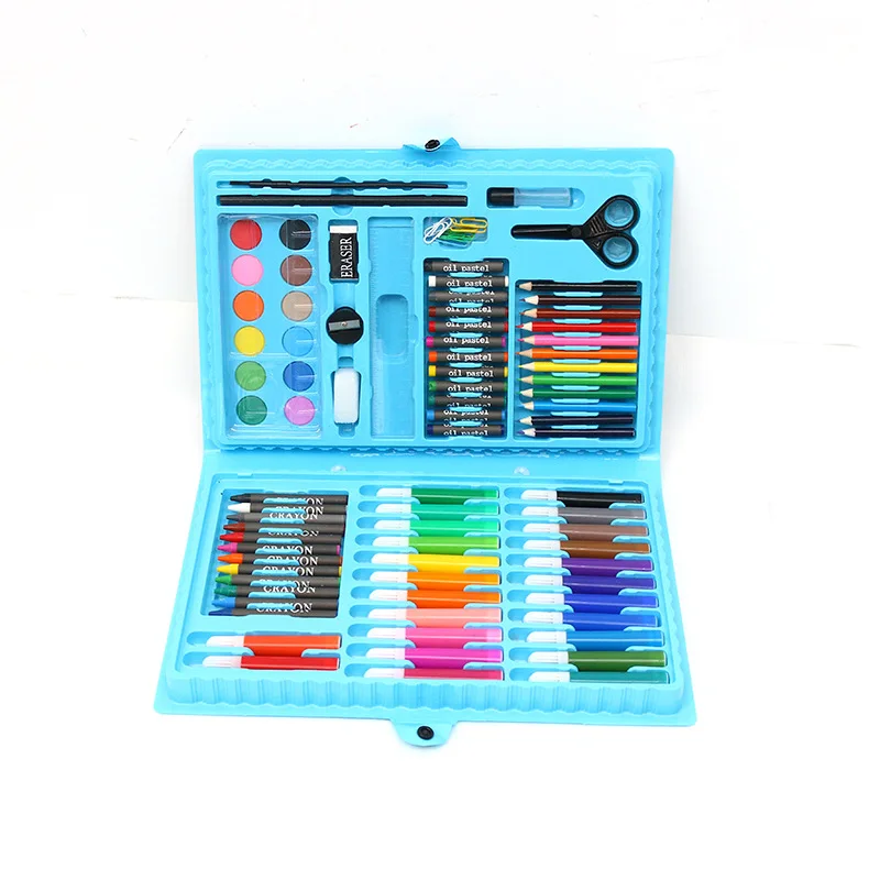 68 Pcs Wholesale School Kids Drawing Art Stationery painting Set