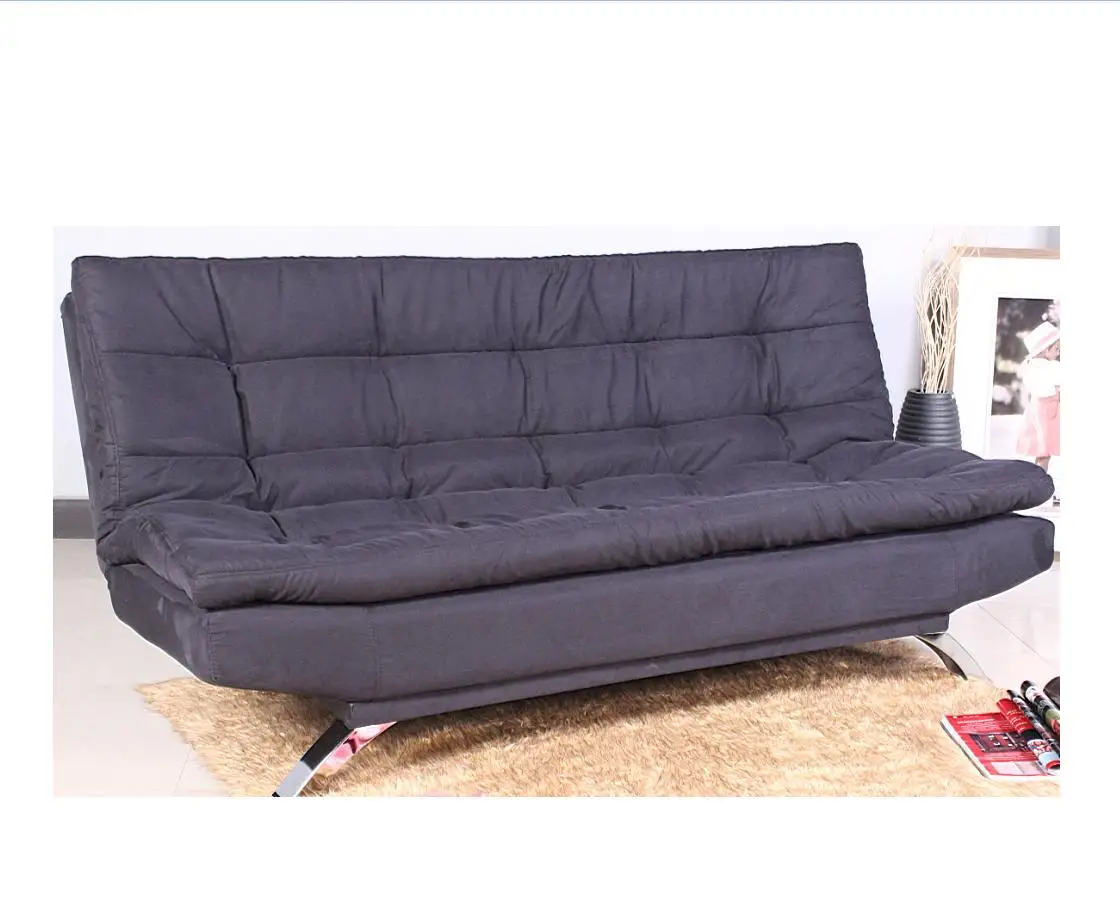Modern Fabric  Futon Sofa Furniture Fabric Sofa Cum Bed with Double Size Mattress