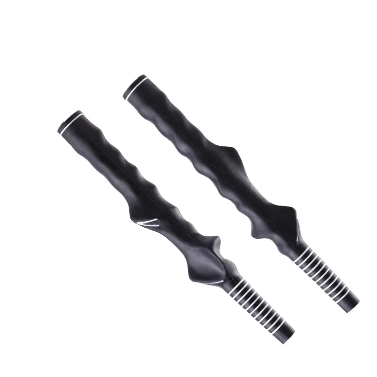 Anti-slip golf hand training grip indoor outdoor practice aid rubber high quality exerciser teaching grip