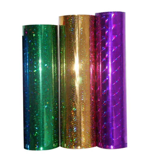 
Sparkly Adhesive Packaging Decoration Lamination Holographic Film Suppliers 